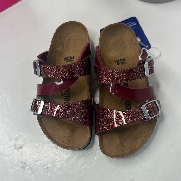 Birkenstock Papillio Shoes - Birkenstock Salina Sandal Cosmic Sparcle Port Mix Kid's 8/EU 26 NWB Narrow Fit
